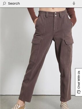 Women’s PacSun Brown Cargo Pants - Casual Utility Style